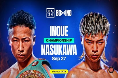 dazn takuma inoue vs tenshin nasukawa live stream