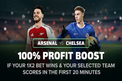 duelbits arsenal chelsea profit boost
