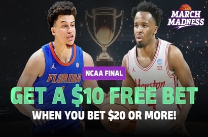 Houston vs Florida - Bet $20 on National Championship Game & get a $10 free bet
