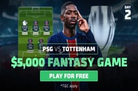 duelbits psg tottenham fantasy game