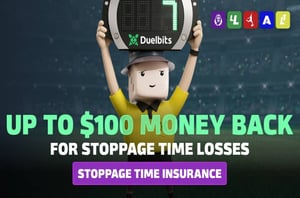 Stoppage Time Insurance Offer – Money Back If Your Bet Becomes A Loser In Injury Time