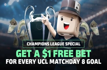 duelbits ucl free bet special