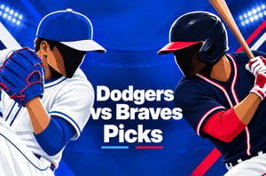Los Angeles Dodgers at Atlanta Braves Predictions & Picks