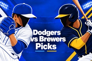 Los Angeles Dodgers at Milwaukee Brewers Predictions & Picks