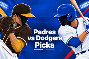 San Diego Padres at Los Angeles Dodgers Predictions & Picks