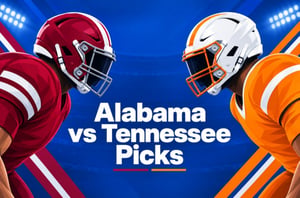 Alabama at Tennessee Predictions & Picks – Crimson Tide To Rebound With College Football Win