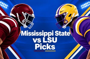 Mississippi State at LSU Predictions & Picks –Bulldogs To Cover As Two-TD College Football Underdog