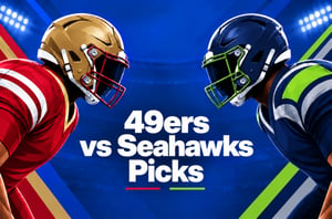 San Francisco 49ers at Seattle Seahawks Predictions & Picks – Take Niners & Points In Key NFL Matchup