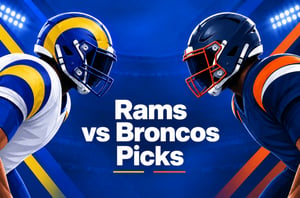 Los Angeles Rams at Denver Broncos Predictions & Picks – Take Broncos & Free Points In NFL Sunday Night Football Clash