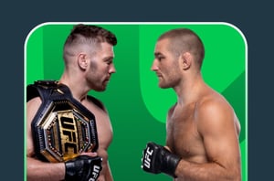 UFC 312 Offer - Get Double Winnings If Your Fighter Wins By 1st Round Finish