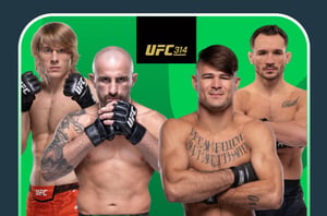 UFC 314 - Get Double Winnings If Your Fighter Wins By Finish In Round 4 Or 5
