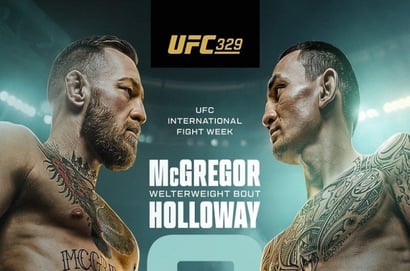 ufc 329 mcgregor holloway live stream
