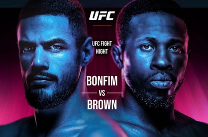ufc bonfim brown live stream