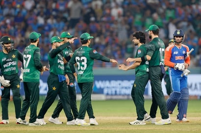 Pakistan and India will meet in the group stage of the T20 World Cup (Getty Images)