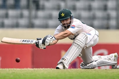 Pakistan's Salman Agha (Getty Images)