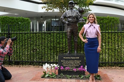 Michelle Payne’s Legacy Cast in Bronze at Flemington