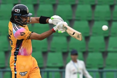 Peshawar Zalmi's Babar Azam (Getty Images)