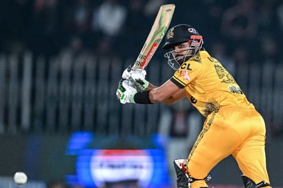 Peshawar Zalmi's Babar Azam (Getty Images)