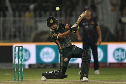 Peshawar Zalmi's Babar Azam (Getty Images)