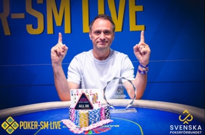 Poker SM Vinnare Mörkpoker Johan Ekdahl