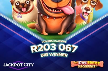 R203K Jackpot City Win