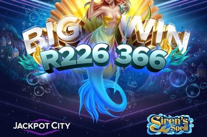 R226K Slot Win at Jackpot City