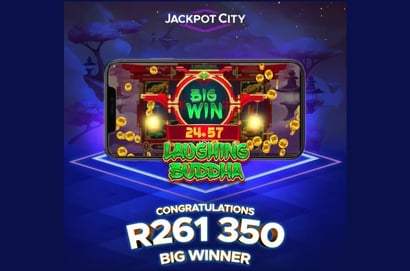 One Player, Two Slots, and a R261K Win at Jackpot City South Africa