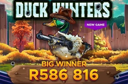 R586K Duck Hunters Win at Jackpot City