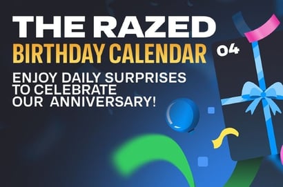 Razed Birthday Calendar