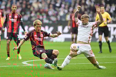 Ritsu Doan of Eintracht Frankfurt