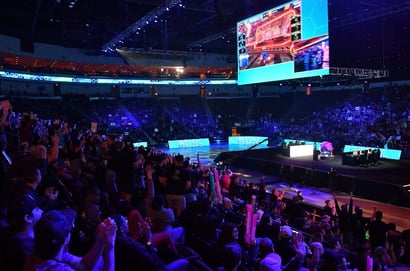 Rocket League arena