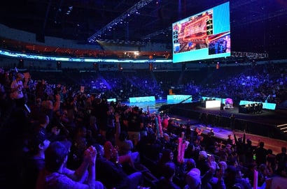 Rocket League arena