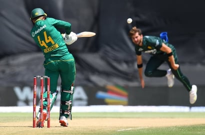 Ryan Rickelton odi cricket