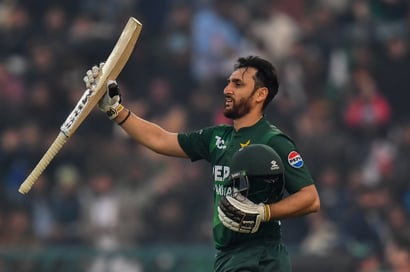 Salman Ali Agha of Pakistan (Getty Images)