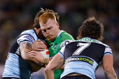 Sharks Raiders NRL