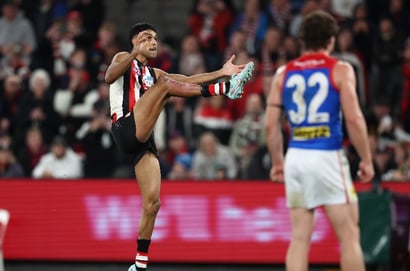 St Kilda vs Melbourne Marvel Nasiah