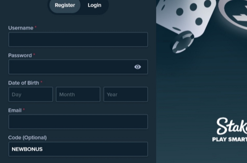 Stake Promo Code NEWBONUS