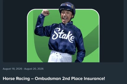 Stake.com Ombudsman Insurance Offer for York