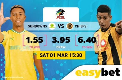 Sundowns vs Chiefs Easybet