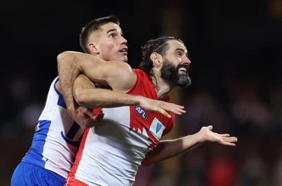 Sydney Swans vs North Melbourne SCG