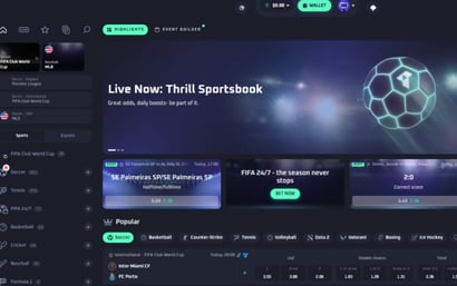 Thrill.com Promo Code NEWBONUS