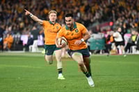 Tom Wright of the Wallabies (Getty Images)