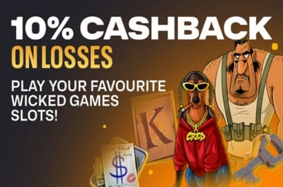 Wicked Games Slots Cashback