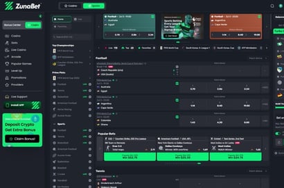 ZunaBet Sports Betting
