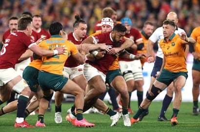 australia vs British & Irish Lions 2nd test