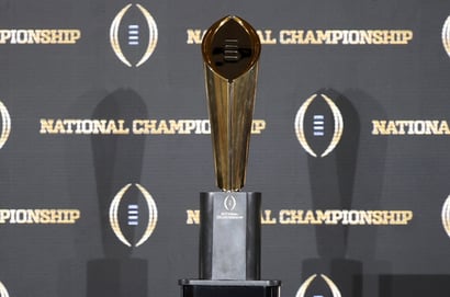 college football national championship trophy