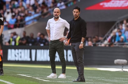 guardiola arteta