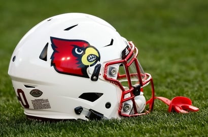 louisville cardinals helmet