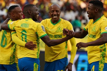 mamelodi sundowns celebrate