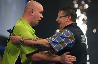 michael van Gerwen Gary Anderson